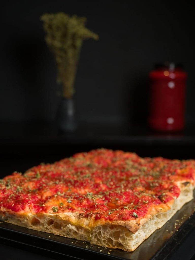 Rich results on Google's SERP when searching for "pizza"