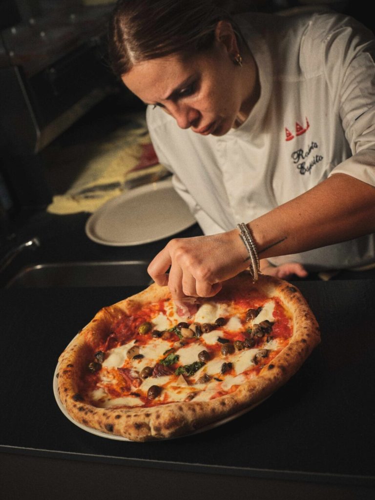 Rich results on Google's SERP when searching for "50 top pizza"