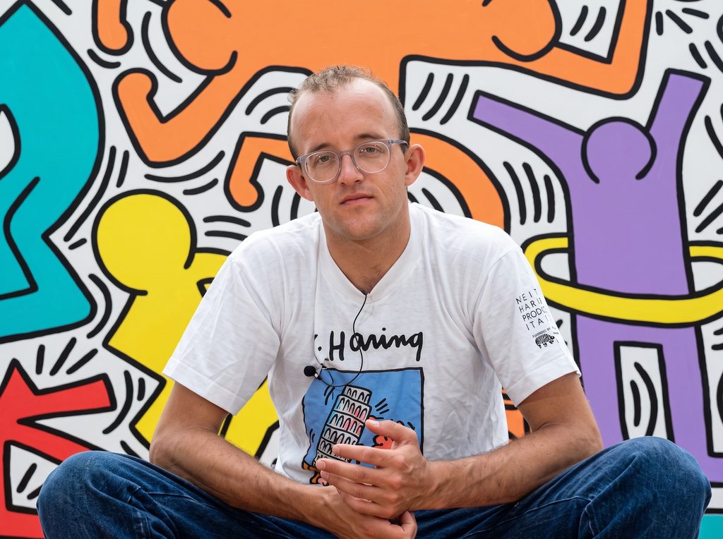 Rich results on Google's SERP when searching for "Keith Haring"